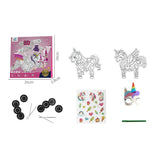 Ensemble de jouets de peinture gonflable bricolage