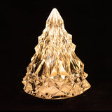 Mini Veilleuse de Sapin de Noël en Cristal à DEL