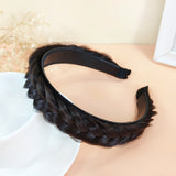 Bandeau de perruque tressé antidérapant