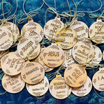 Noms des Ornements de Jésus-Christ
