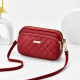 Sac à bandoulière triple zip