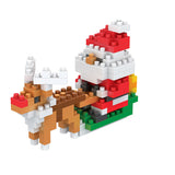 Modèle de Bloc de Construction Créatif Bricolage