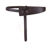 Ceinture De Mode Pour Dames En Cuir Avec Joint De Taille Large