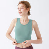 gilet de sport soutien-gorge de yoga