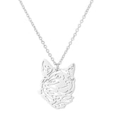 Collier Visage de Chat