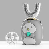 Brosse à dents électrique étanche pour enfants en forme de U