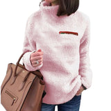 Pull Thermique à Col Roulé Zippé