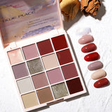 Nouvelle casserole de vernis à ongles de couleur unie