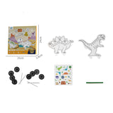 Ensemble de jouets de peinture gonflable bricolage