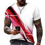 T-shirt à impression numérique pour hommes