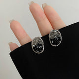 Boucles d'oreilles élégantes en cristal