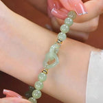 Bracelet calcédoine vintage