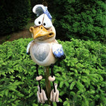Ornement de jardin de poulet en résine