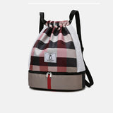 Sac à dos décontracté léger et imperméable pour une séparation humide et sèche