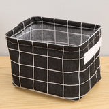 Boîte de rangement pliable en toile de dessin animé