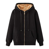 Veste Polaire Zippée à Capuche