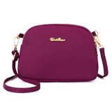 Sac à bandoulière décontracté pour femme en nylon