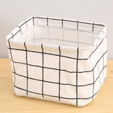 Boîte de rangement pliable en toile de dessin animé