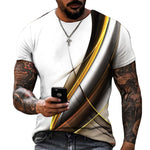 T-shirt à impression numérique pour hommes