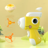 Gyroscope de dinosaure à soucoupe volante lumineuse