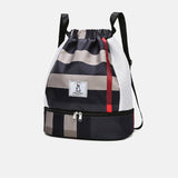 Sac à dos décontracté léger et imperméable pour une séparation humide et sèche