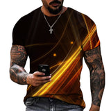 T-shirt à impression numérique pour hommes
