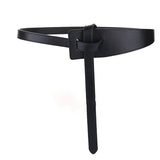 Ceinture De Mode Pour Dames En Cuir Avec Joint De Taille Large