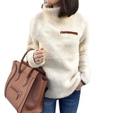 Pull Thermique à Col Roulé Zippé