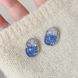 Boucles d'oreilles élégantes en cristal