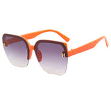 Lunettes de soleil mode rectangulaires
