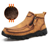 Bottes à outils zippées douces et respirantes pour hommes