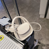 Mini étui pour casque en cuir coloré