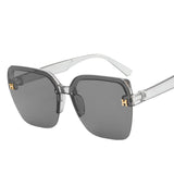 Lunettes de soleil mode rectangulaires