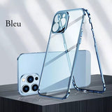 Coque de téléphone en verre double face