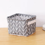 Boîte de rangement pliable en toile de dessin animé
