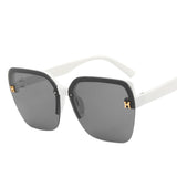 Lunettes de soleil mode rectangulaires