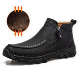 Bottes à outils zippées douces et respirantes pour hommes