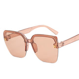 Lunettes de soleil mode rectangulaires