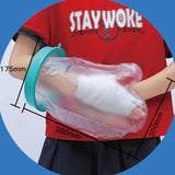 Couvre-jambes de douche étanche