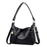 Sac à Bandoulière en Relief Litchi