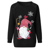 Sweat-shirt Flocon de Neige du Père Noël