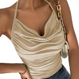 Débardeur sexy à bretelles pour femmes