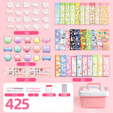 Ensemble d'autocollants Goo Card - Manuel de jouets pour enfants à fabriquer