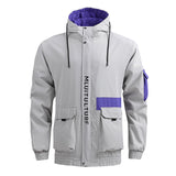 Veste imperméable à capuche imperméable pour homme