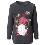 Sweat-shirt Flocon de Neige du Père Noël