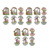 Easter Cartoon Bunny Pendant