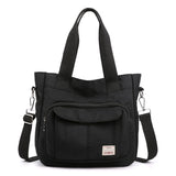 Sac Á Main Simple Pour Femme De Grande Capacité De Couleur Unie