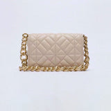 Sac à bandoulière à une épaule avec chaîne à la mode