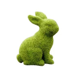 Simulation de Décorations de Lapins Floqués