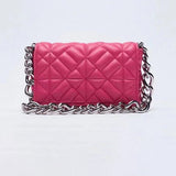 Sac à bandoulière à une épaule avec chaîne à la mode